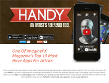 Tablet Screenshot of handyarttool.com